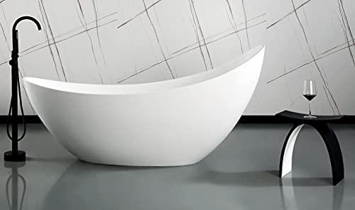 ALFI brand ALFI brand ABST77BM Bench, Black & White