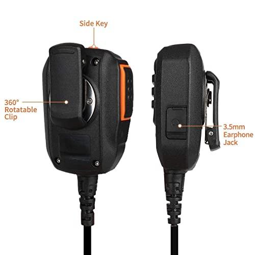 Radioddity Radioddity GM-30 GMRS Radio, Handheld 5W Long Range Two Way Radio for Adults + Radioddity RS22 Remote Speaker Mic with Clear Sound