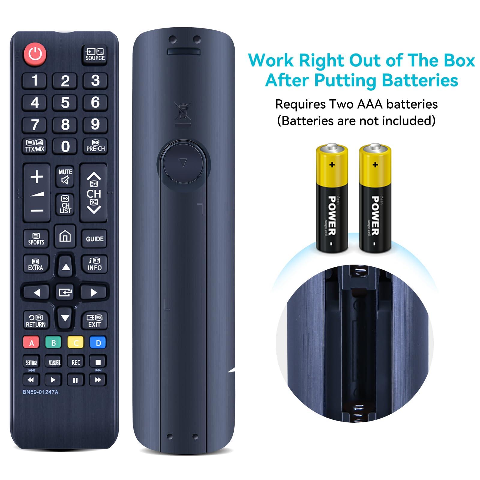 ZWP ZWP BN59-01247A Replacement Remote Control for Samsung Smart TV 7, 8, 9 Series UE32K5500 UE32K5600 UE40K5500 UE40K5510 UE40K5600 KS8000 UE49KS9000 UE55KS9000 UE65KS9000 KS9000 UN60KS8000FXZA