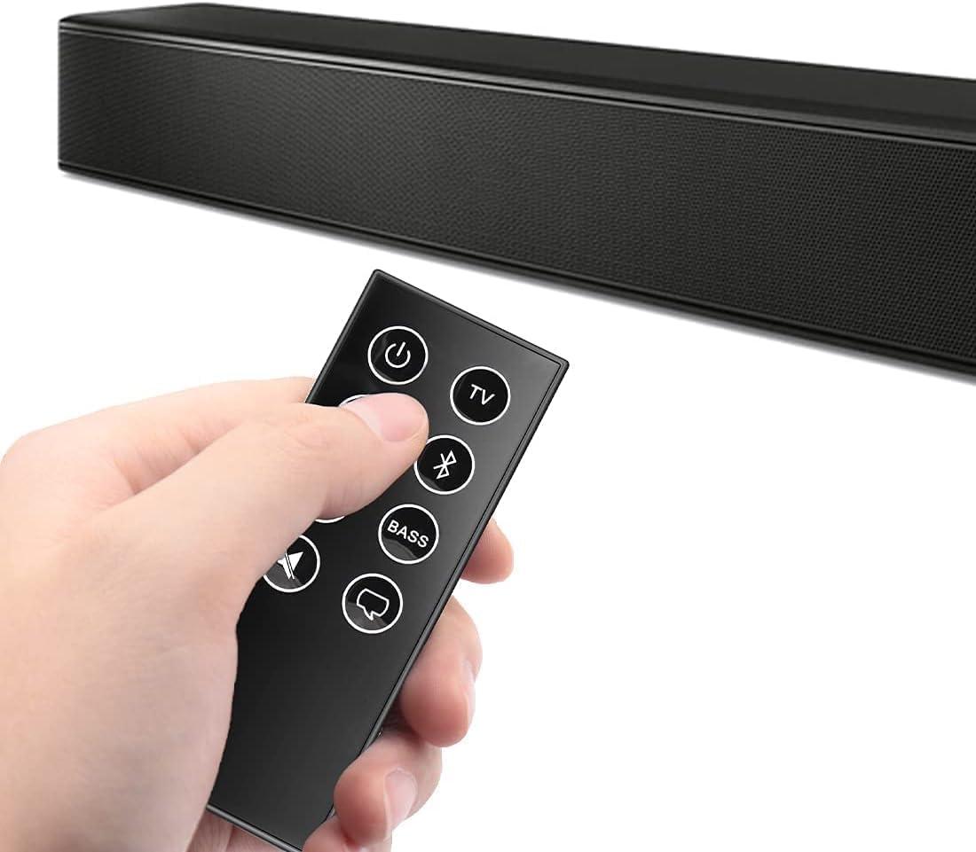 joelrise New Replacement Remote Control for Bose TV Speaker and Solo Soundbar Series II Compatible with Bose Solo 5,10,15 Sound Systems (Models 418775, 431974, 732522, 845194, 740928-1120, 838309-1100)