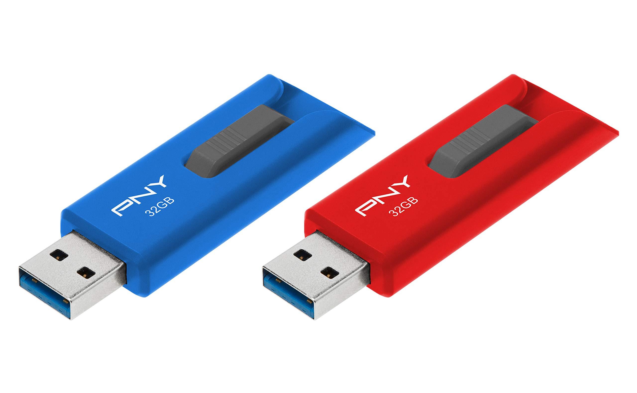 PNY PNY 32GB USB 2.0 Flash Drive 2-Pack (P-FD32GX2PNY-GE)