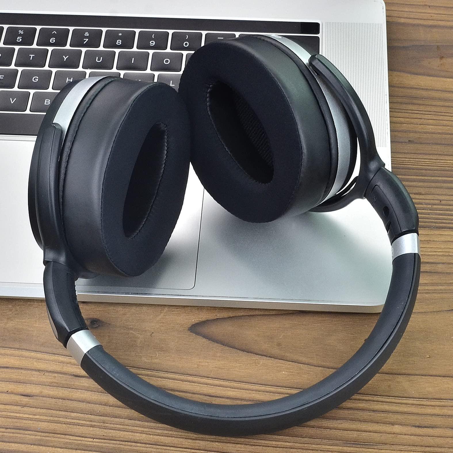 XBERSTAR Replacement Heaphone Ear Pads Cushions for Sennheiser HD 4.50BT 4.40BT HD 4.30 HD 4.20S HD 458BT HD 450 HD HD 350BT Headset Earpads (Cooling-Gel Black)