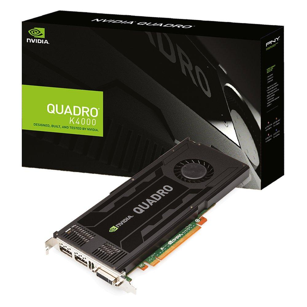 PNY PNY NVIDIA Quadro K4000 3GB GDDR5 GPU Memory Graphics Card VCQK4000-PB