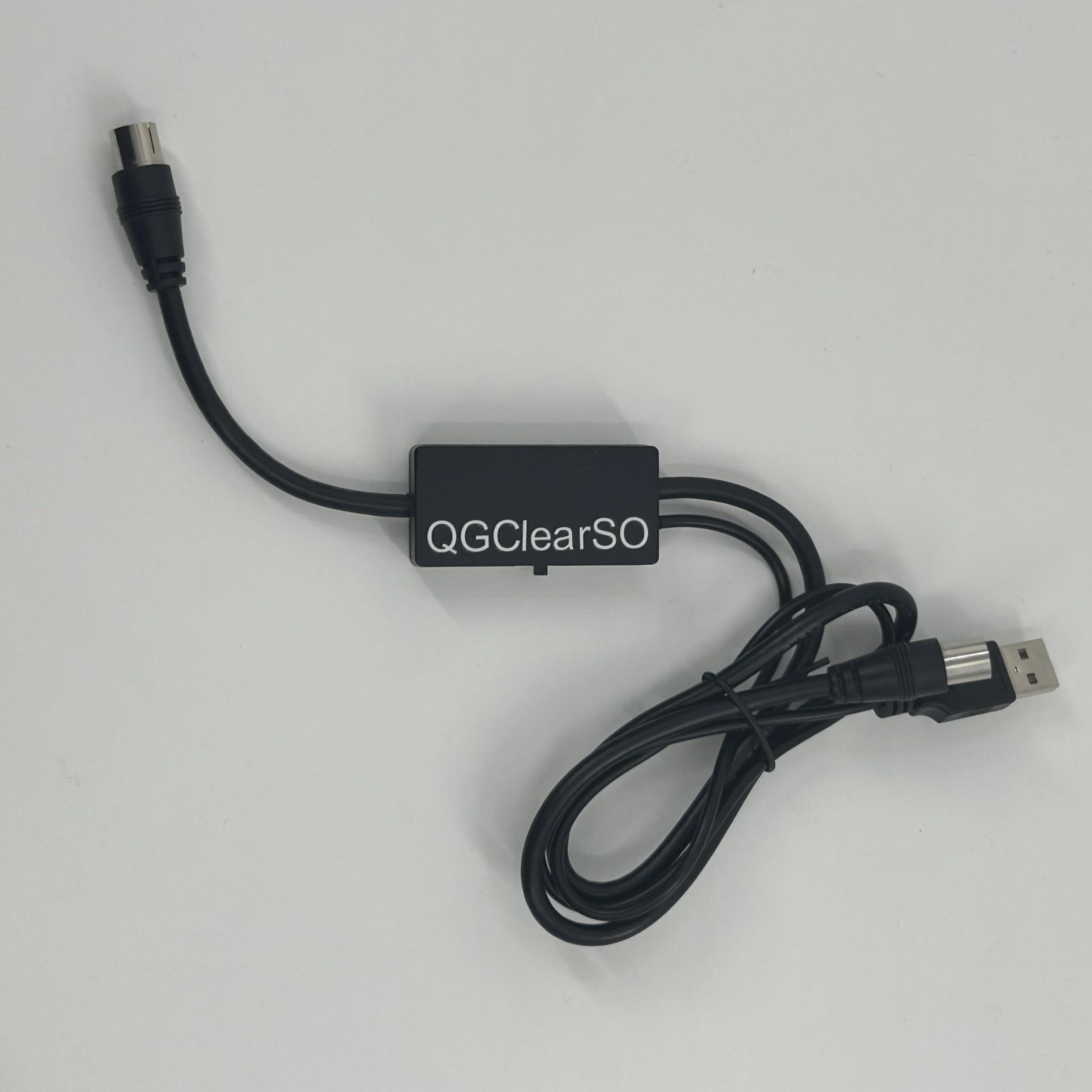 Generic QGClearSO TV Antenna Amplifier, 25dB High Gain Signal Booster for Digital TV Antenna Indoor Outdoor