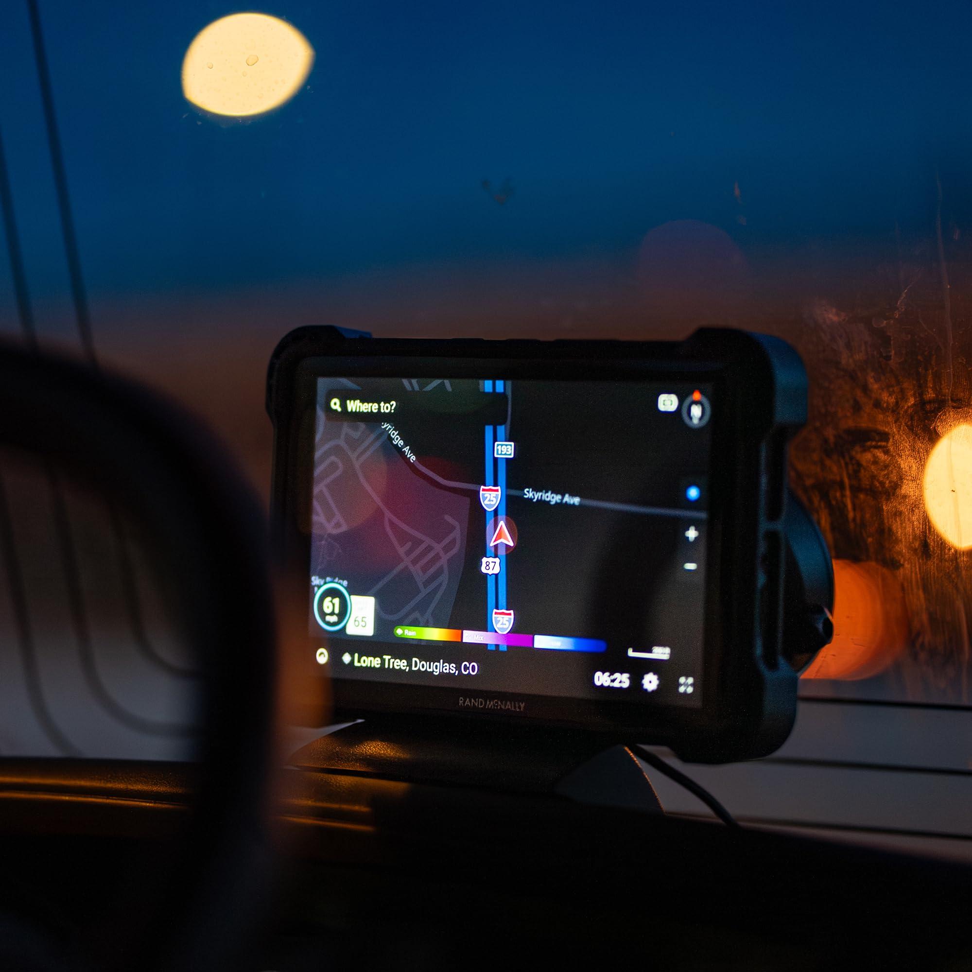 Rand McNally Rand McNally RANDTAB8 Rand Tablet with Rand Navigation GPS with Speed Camera Alerts and Live Traffic, Weather and Fuel - 8 Inch