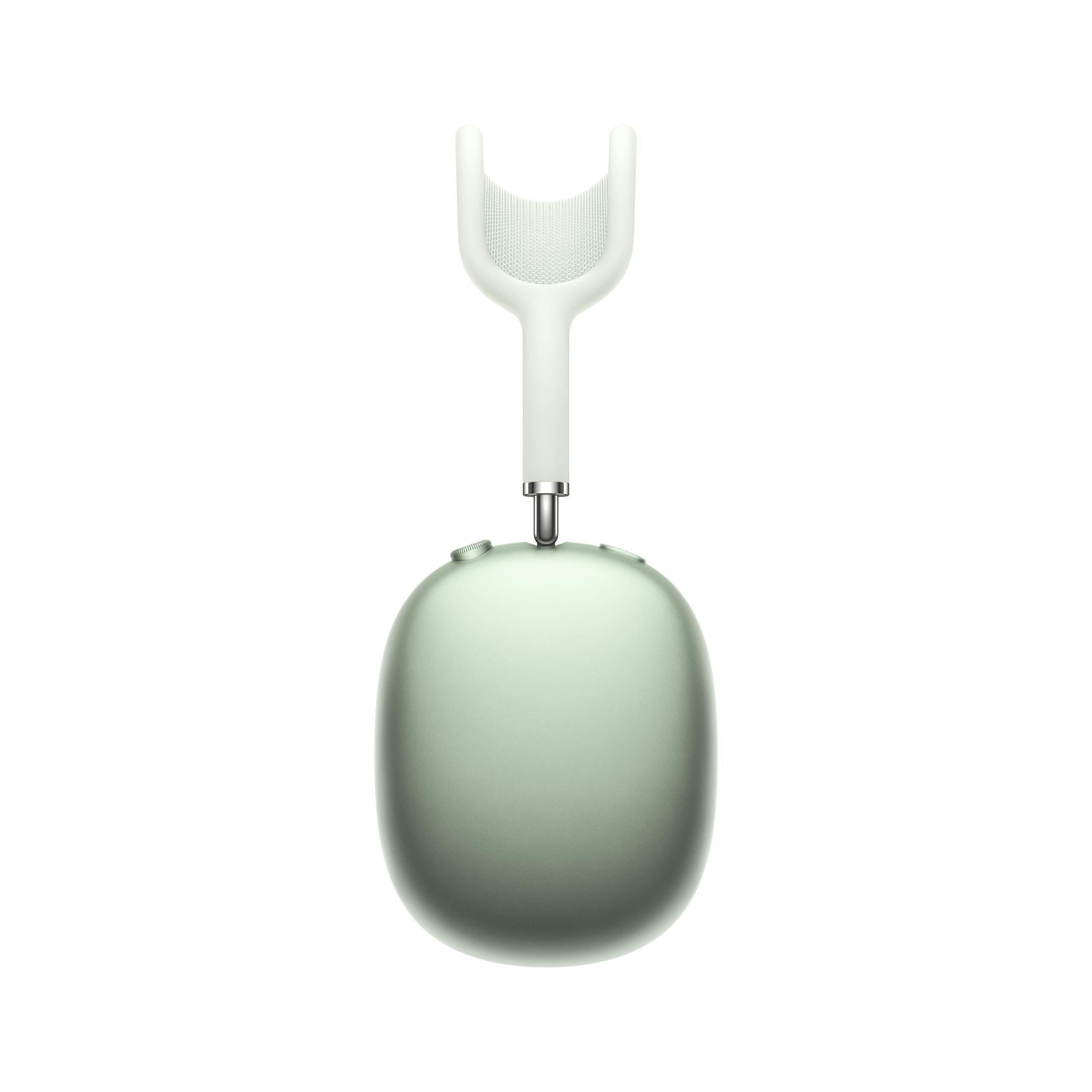 Apple Apple AirPods Max Wireless Over-Ear Headphones, Active Noise Cancelling, Transparency Mode, Personalized Spatial Audio, Dolby Atmos, Bluetooth Headphones for iPhone  Green