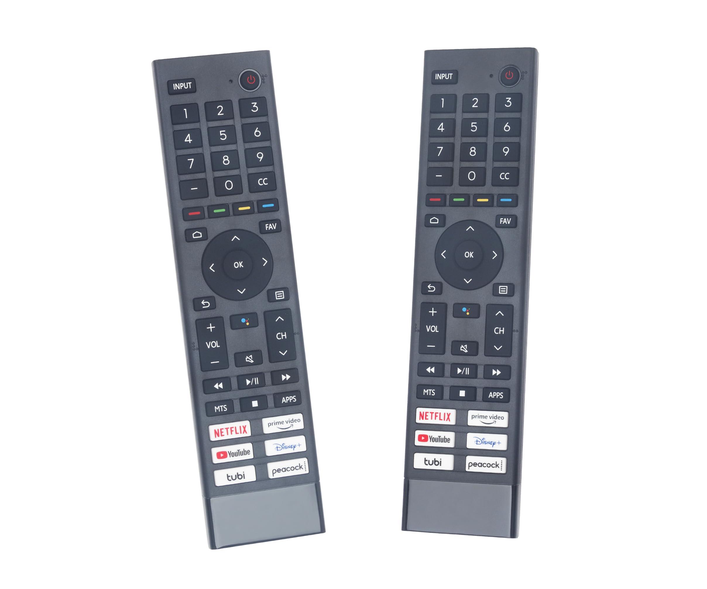 AULCMEET AULCMEET ERF3J80H Replaced Voice Remote Control fit for Hisense Smart 4K UHD TV 65U8G U6G 55U6G 50U6G 65U6G 75U6G 50U68G 55U68G 65U68G 75U68G A6G 75A6G 43A6G