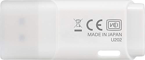 Kioxia Kioxia USB Flash Drive 32GB USB 2.0 TransMemory U202 LU202W032GG4 White
