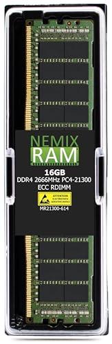 NEMIX RAM NEMIX RAM 16GB (1X16GB) DDR4 2666MHZ PC4-21300 1Rx4 1.2V CL19 288-PIN ECC RDIMM Registered Server Memory Compatible with Synology SA3600 NAS