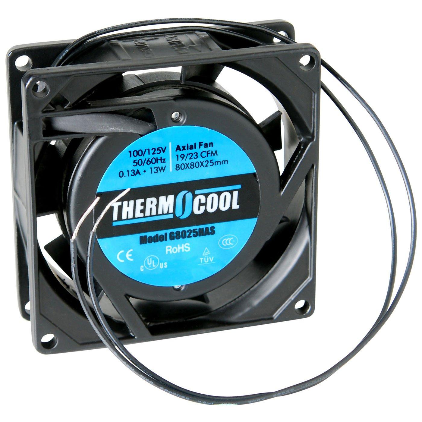 Thermo-Cool Thermocool Axial Cooling Fan 110V 19CFM 3.15" X 3.15"