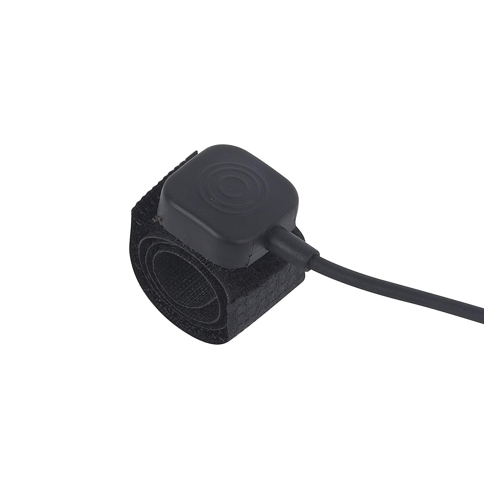 Pdflie Pdflie Helmet Earpiece Microphone Bike Bicycle Motorcycle Headphone Walkie Talkies Hands Free 2 Pin K Plug Full Face Two Way Radio Communication Headset for Baofeng Kenwood(Black,Wired)