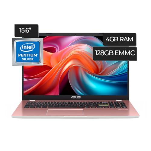 Asus Asus L510MA-WH21 Pentium Silver N6000 128GB eMMC 4GB 15.6 Full HD (1920 x 1080) IPS Display WIN11 S Rose Pink Microsoft 365 Personal 1-Year + Coverzip HDMI Cable (Renewed)