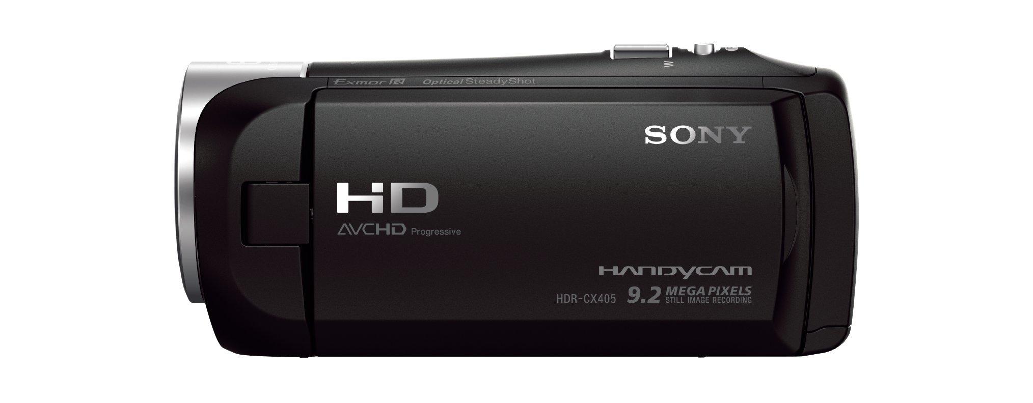 Sony Sony HDR-CX405 9.2 MP Full HD Camcorder (30x Optical Zoom) - Black (Renewed)