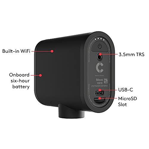 Logitech for Creators Logitech for Creators Mevo Start, Wireless Live Streaming Camera, 1080p HD Video Quality, Intelligent App Control, Stream via LTE or Wi-Fi - Black