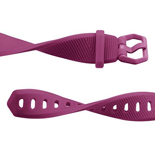 IEOVIEE Pack 3 Replacement Band Compatible for Fitbit Alta Bands/Fitbit Alta HR Bands, Adjustable Replacement Soft Silicone Sport Bands for Woman and Men (Large, Black+Purple+Navy Blue)