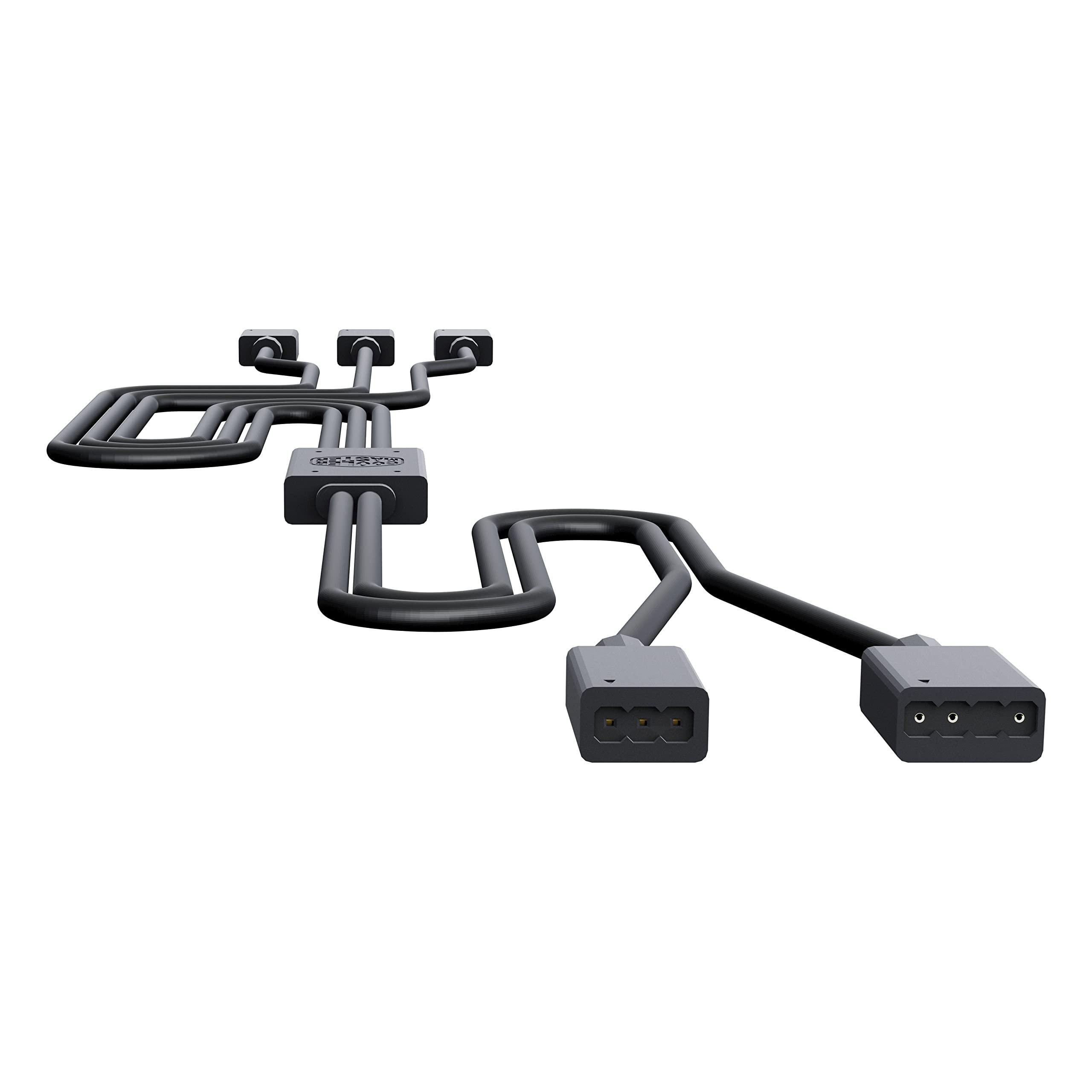 Cooler Master Cooler Master ARGB 1-to-3 Splitter Cable, 3-Pin LED Connector, 50 cm, MFX-AWHN-3NNN1-R1