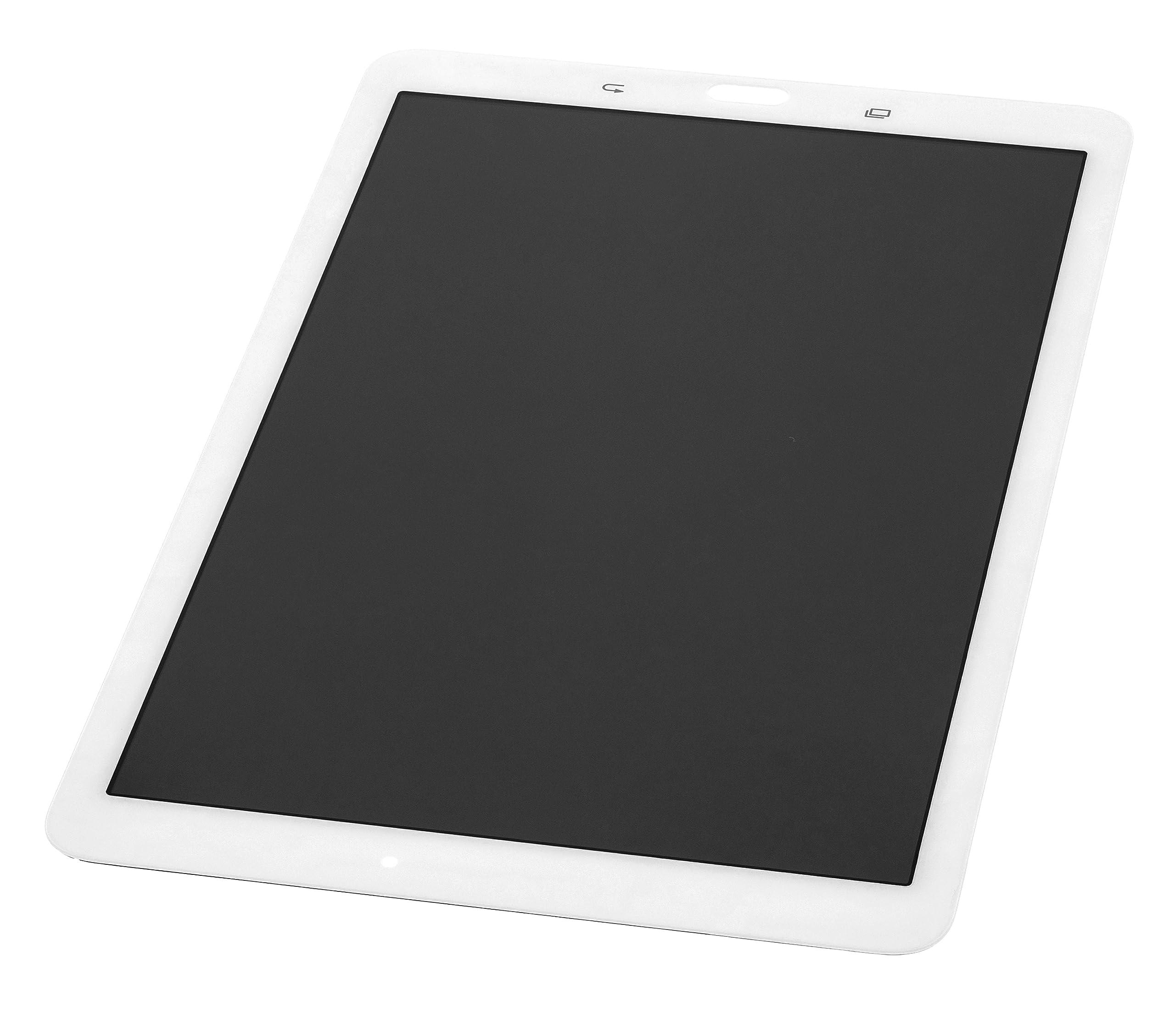 Best Shopper Best Shopper - Replacement LCD Assembly Without Frame Compatible for Samsung Galaxy Tab E 9.6" (T560 / T561) (Refurbished) (White)