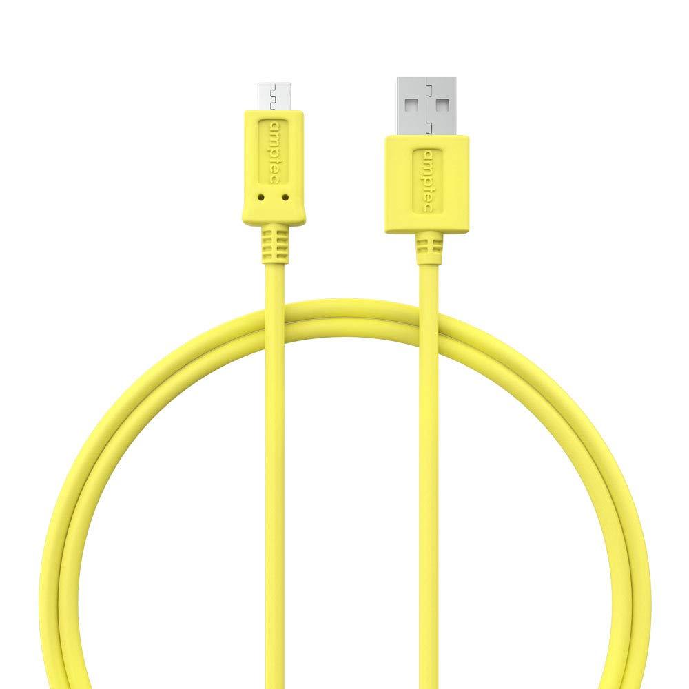 Amptec Replacement Charger Cable for Kindle - Micro USB Connection - USB Charging Cable - Supports Kindle E-Readers, Kindle, Paperwhite, Oasis, Fire 7 Tablet, Fire HD Tablet with Micro USB Port (1 Pack)