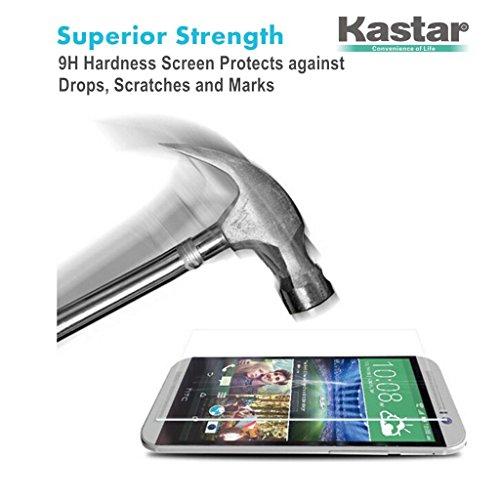 Kastar Kastar HTC one M7 Screen Protector (1-PACK), Premium Tempered Crystal Clear Glass Screen Protector for HTC One M7 801E/S AT&T, T-Mobile, Sprint, Verizon Smartphone