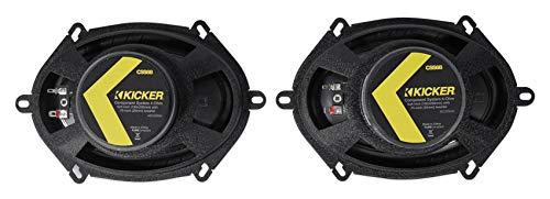 KICKER KICKER 46CSS684 6x8 450w Car Audio Component Speakers+2 CSC68 Coaxial Speakers