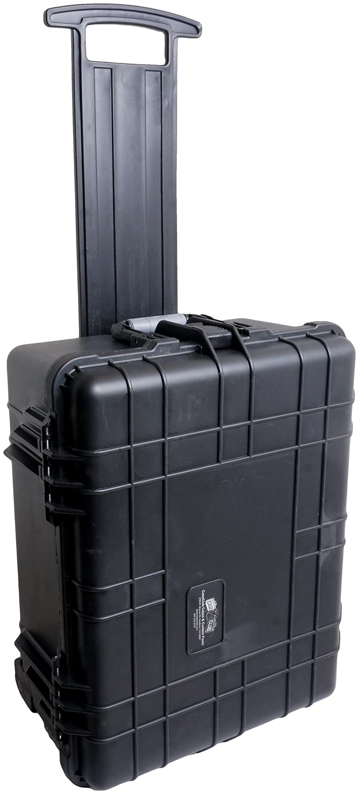 Case Club Case Club Case fits 35 Motorola R2 / CP200 / XPR 3500e Two-Way Radios in Pre-Cut Heavy Duty Wheeled Waterproof Case