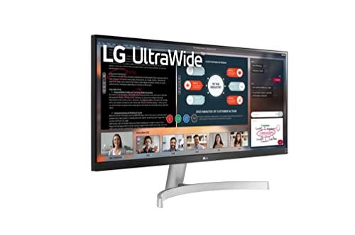 LG LG UltraWide WFHD 29-Inch FHD 1080p Computer Monitor 29WN600-W, IPS with HDR 10 Compatibility, Silver