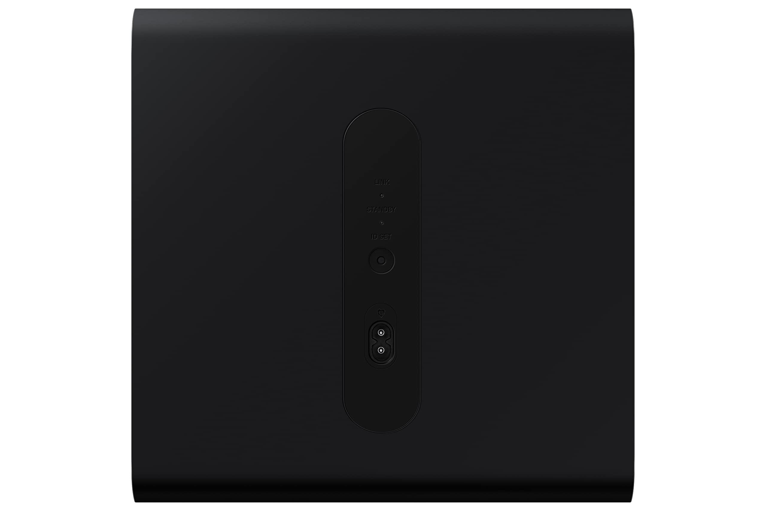 SAMSUNG SAMSUNG SWA-W510 Subwoofer for S Series Soundbar with Powerful Bass, Wireless, Unibody Design, Compact 6.5" Size, 2022, Black