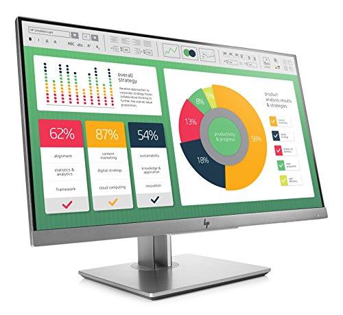 HP HP EliteDisplay E223 21.5-Inch Screen LED-Lit Monitor Silver (1FH45AA#ABA)