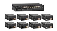 KanexPro KanexPro HDMI 1x8 Distribution Amplifier Over CAT5e/6 Outputs