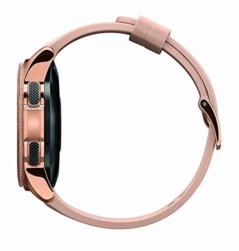 SAMSUNG SAMSUNG Galaxy Watch (42mm), Sleep Monitor, Rose Gold (Bluetooth) (Renewed)