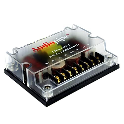 Audiopipe Audiopipe 3 Way Crossover CRX-303 300 Watts Passive Crossover Car Audio 4 Ohm