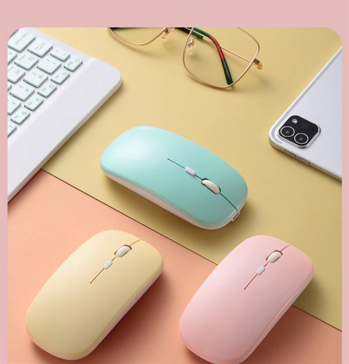 GOOVEN Galaxy Tab S6 Lite 10.4 inch 2024/2022/2020 Touch Keyboard Cover with mouse Cute Round Keys Touchpad Slim Smart Magnetic Detachable BT Keyboard, Black