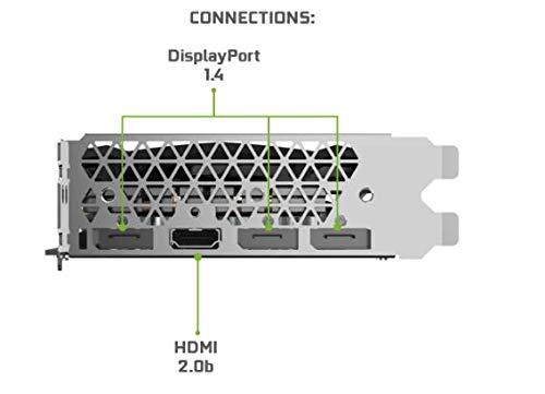 ZOTAC ZOTAC GeForce GTX 1660 6GB GDDR5 192-bit Gaming Graphics Card, Super Compact, ZT-T16600K-10M