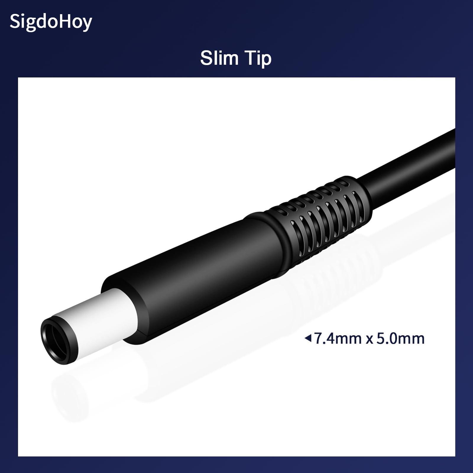 SigdoHoy 240W AC Adapter for Dell G15 G16 5520 5530 7620 7630, Alienware M15 M17 R1 R2 R3 R4 R5 R6 R7 DA240PM190 Laptop Charger Power Supply Cord