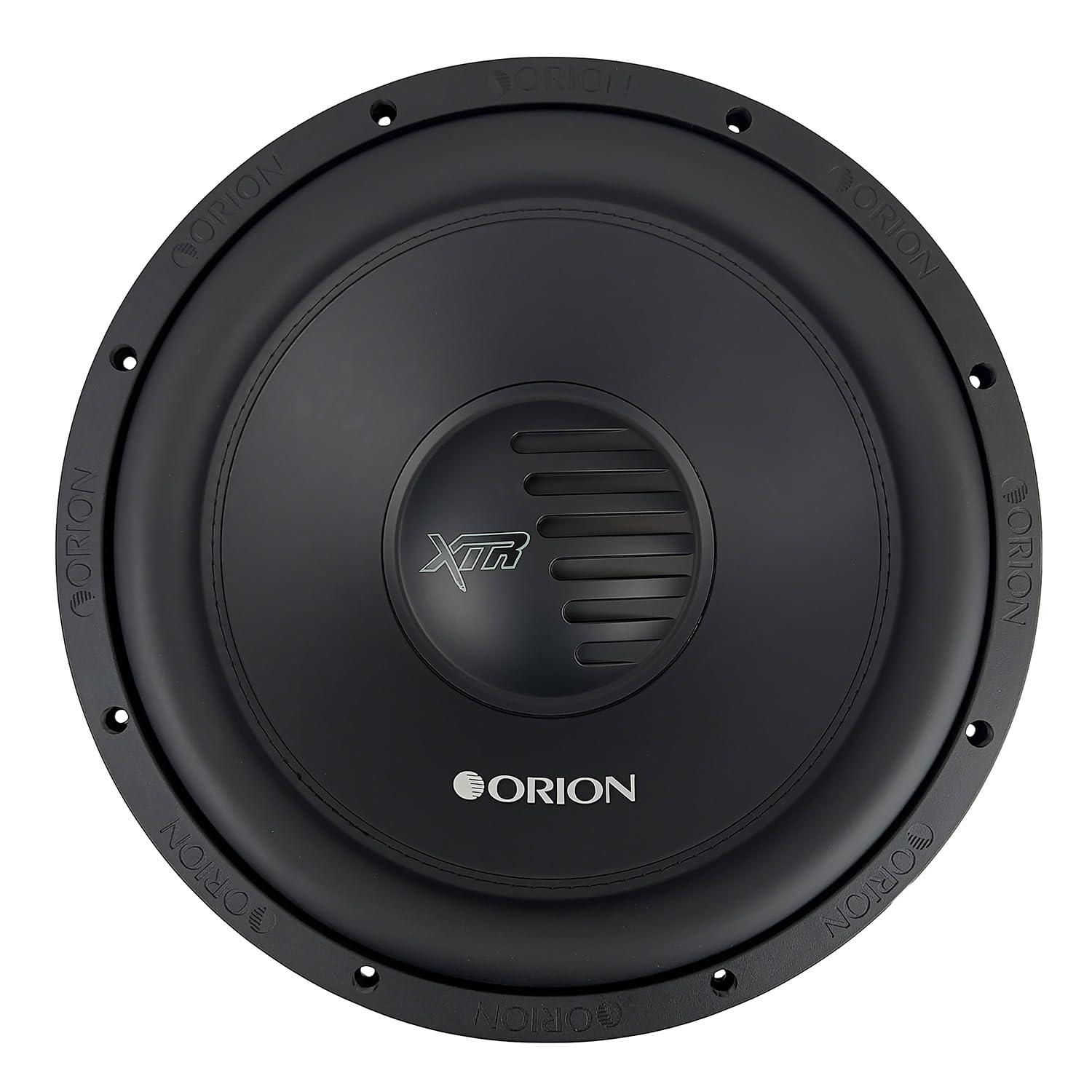 Orion ORION XTR Series XTR152D 15 Car Subwoofer - 3000W Max Power, 750W RMS, High-Temperature Dual 2-Ohm, Interlaced Conex Spider W/Enhanced Voice Coil Cooling - for Cars, Trucks, Jeeps Audio Stereo