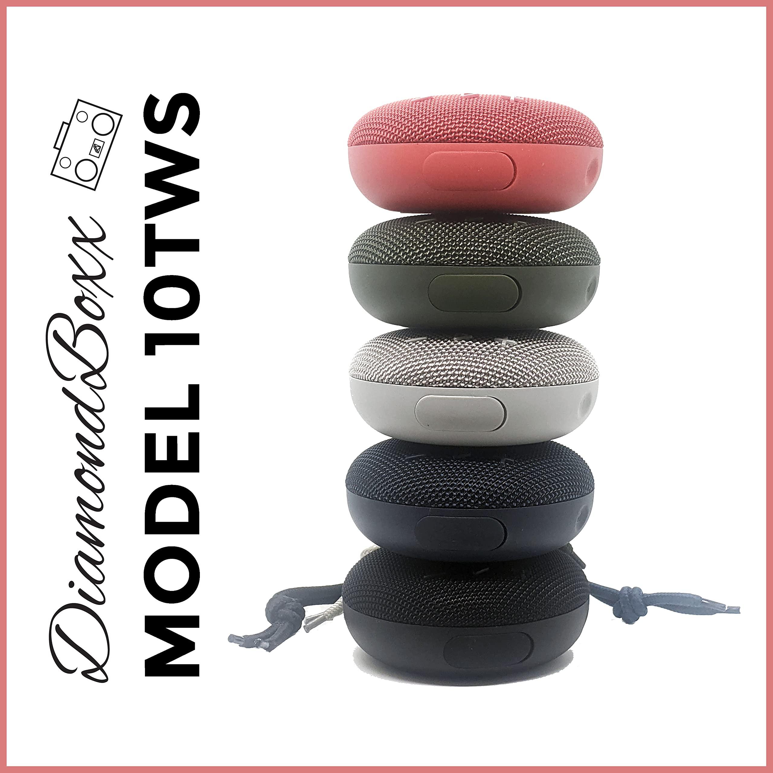 DiamondBoxx DiamondBoxx 10TWS- Portable and Waterproof Bluetooth Speaker with Big Sound