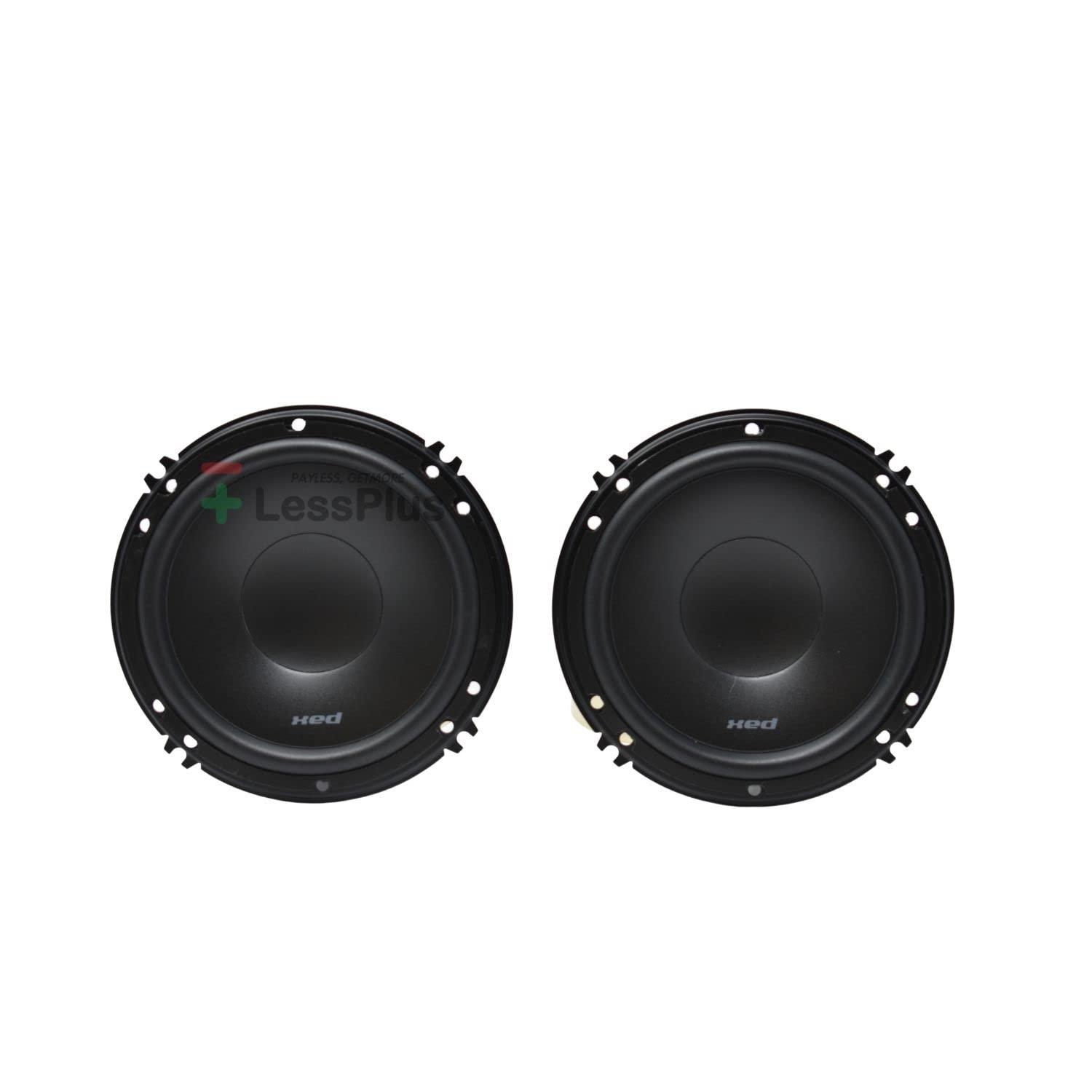 Cerwin Vega Mobile CV Cerwin Vega XED650C 6.5\" 300W 2-Way Component Speakers XED Series 4 - Car Audio Sound System