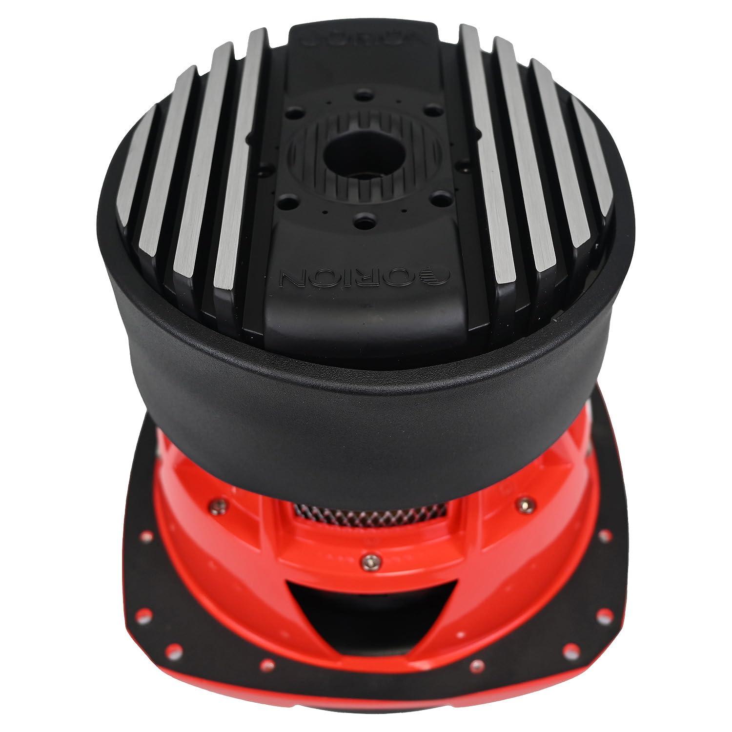 ORION ORION HCCA Series HCCA104 High Performance 10" Competition Grade Car Subwoofer, 8000W Max Power, 2000W RMS, Dual 4 ohms, 3 Voice Coil - Powerful Black Coil Subwoofer for Cars, Trucks, Jeeps