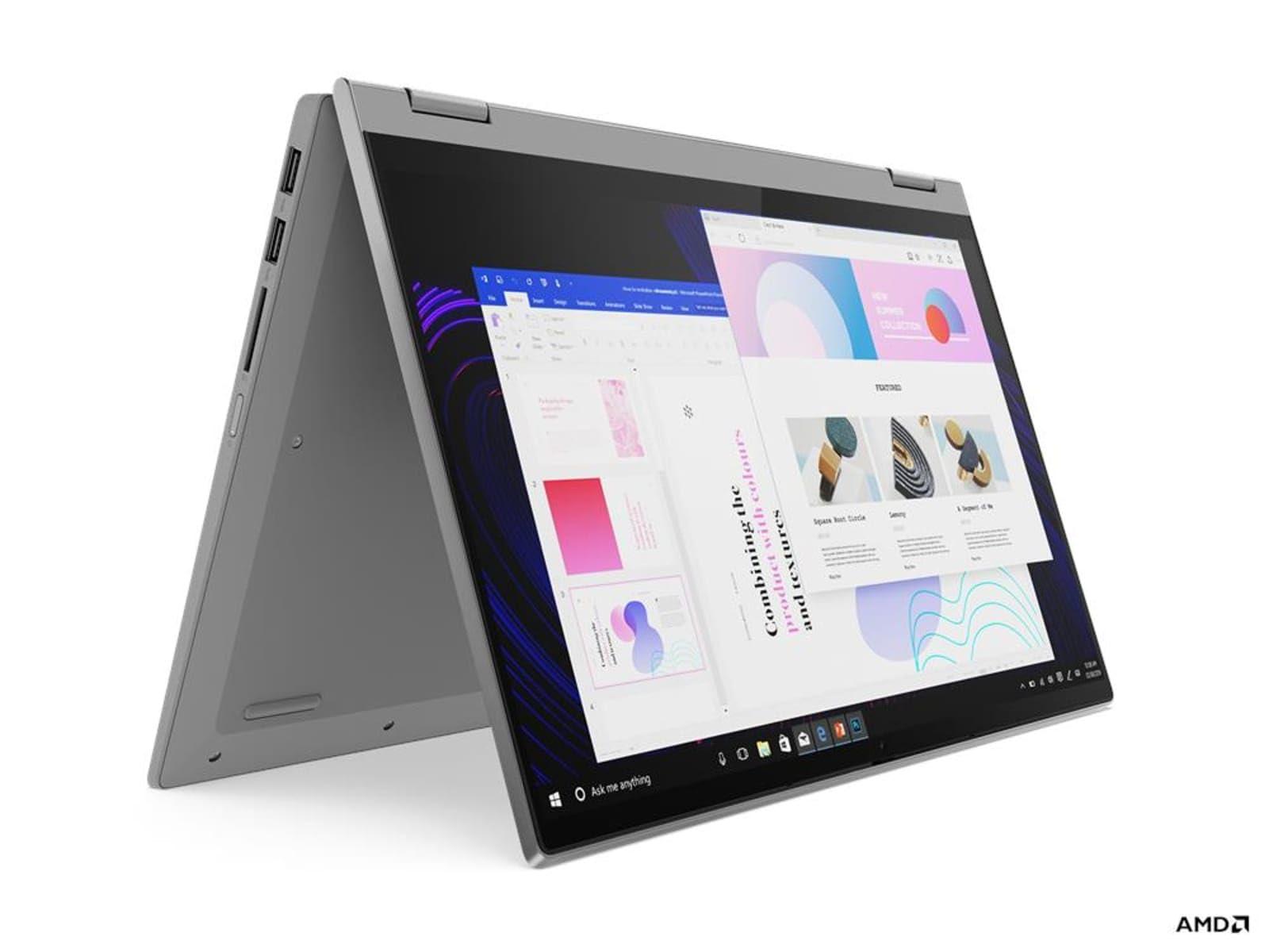 Lenovo Lenovo IdeaPad Flex 5 14ARE05 2-in-1 Laptop Touch | 14" 1920x1080 FHD | Ryzen 3-4300U - 128GB SSD Hard Drive - 4GB RAM | 4 cores @ 3.7 GHz Win 10 Home Silver