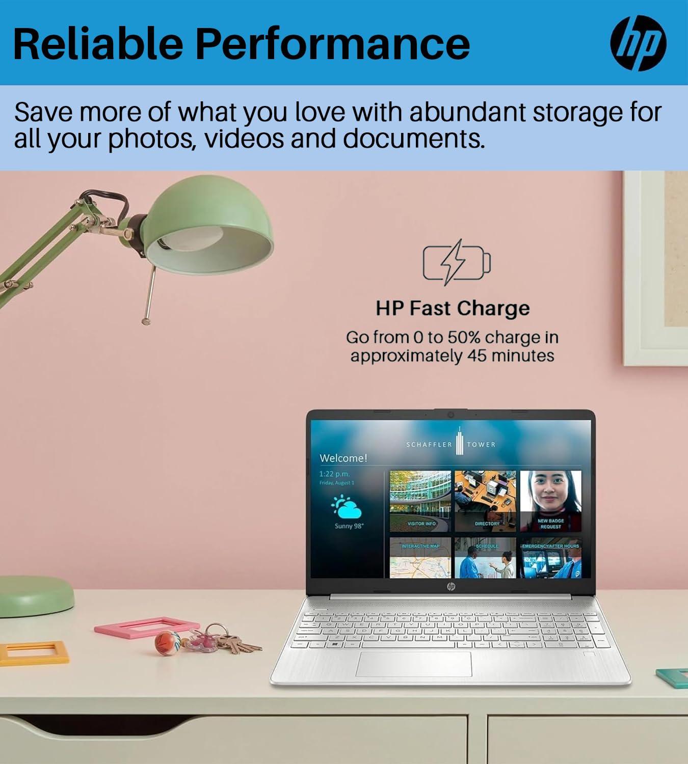 HP HP 2024 Newest 15.6" Touchscreen Laptop - for Business and Student, Intel Core i3-1215U CPU, 16GB RAM, 512GB SSD, Long Battery Life, Windows 11 Pro, with Mouse