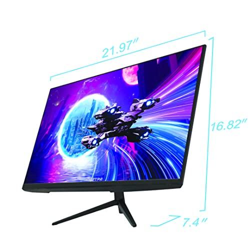 Sceptre Sceptre 25" Gaming Monitor 1920 x 1080p up to 165Hz 1ms AMD FreeSync Premium HDMI x3 DisplayPort Build-in Speakers, 106% sRGB Machine Black (E255B-FWD168)