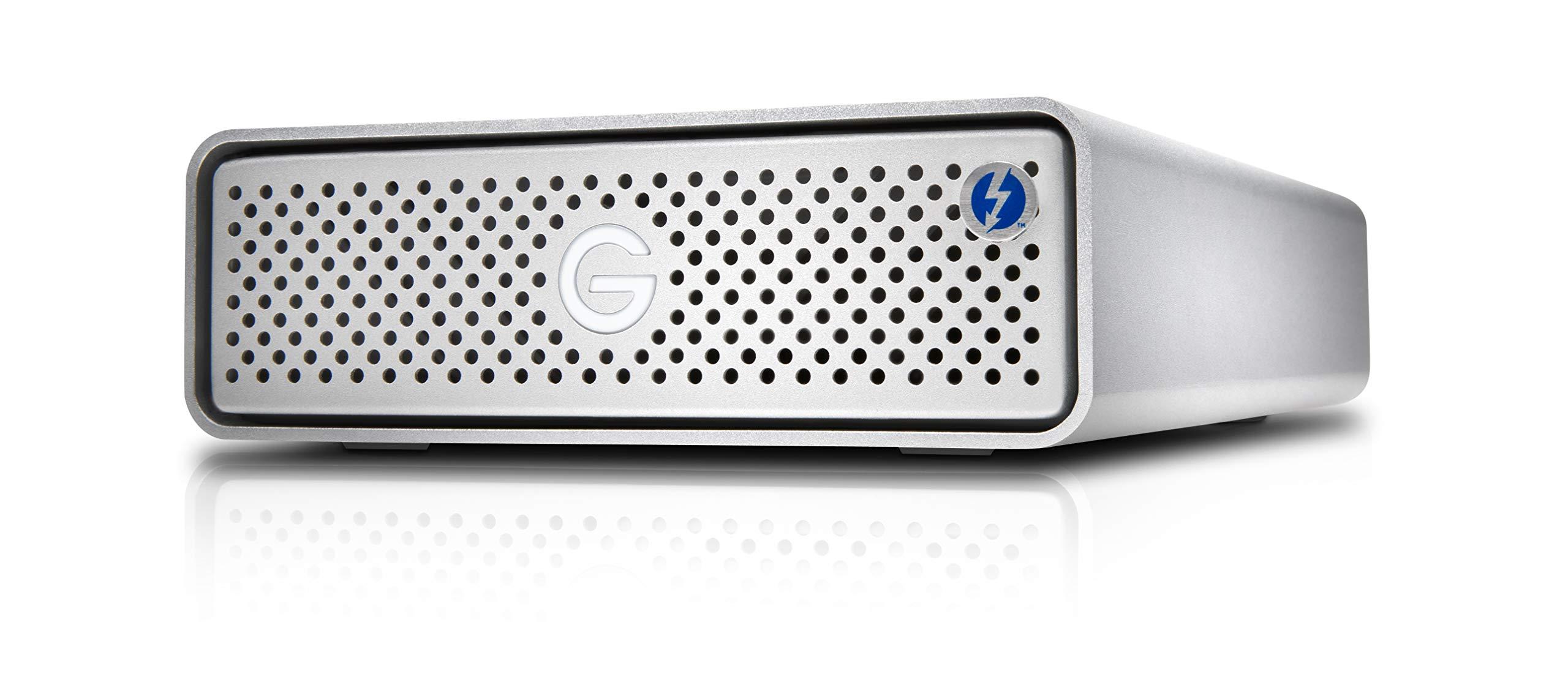 G-Technology G-Technology 14TB G-DRIVE with Thunderbolt 3 and USB-C Desktop External Hard Drive, Silver - 0G10427-1
