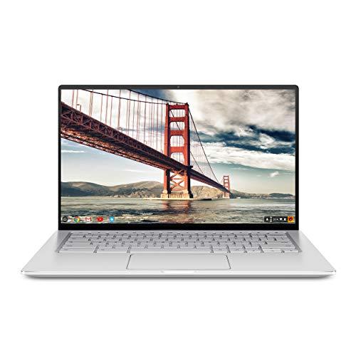 ASUS ASUS Chromebook Flip C434 2-In-1 Laptop- 14" Full HD 4-Way NanoEdge Touchscreen, Intel Core M3-8100Y Processor, 8GB RAM, 64GB eMMC Storage, Backlit KB, Chrome OS- C434TA-DS384T Silver