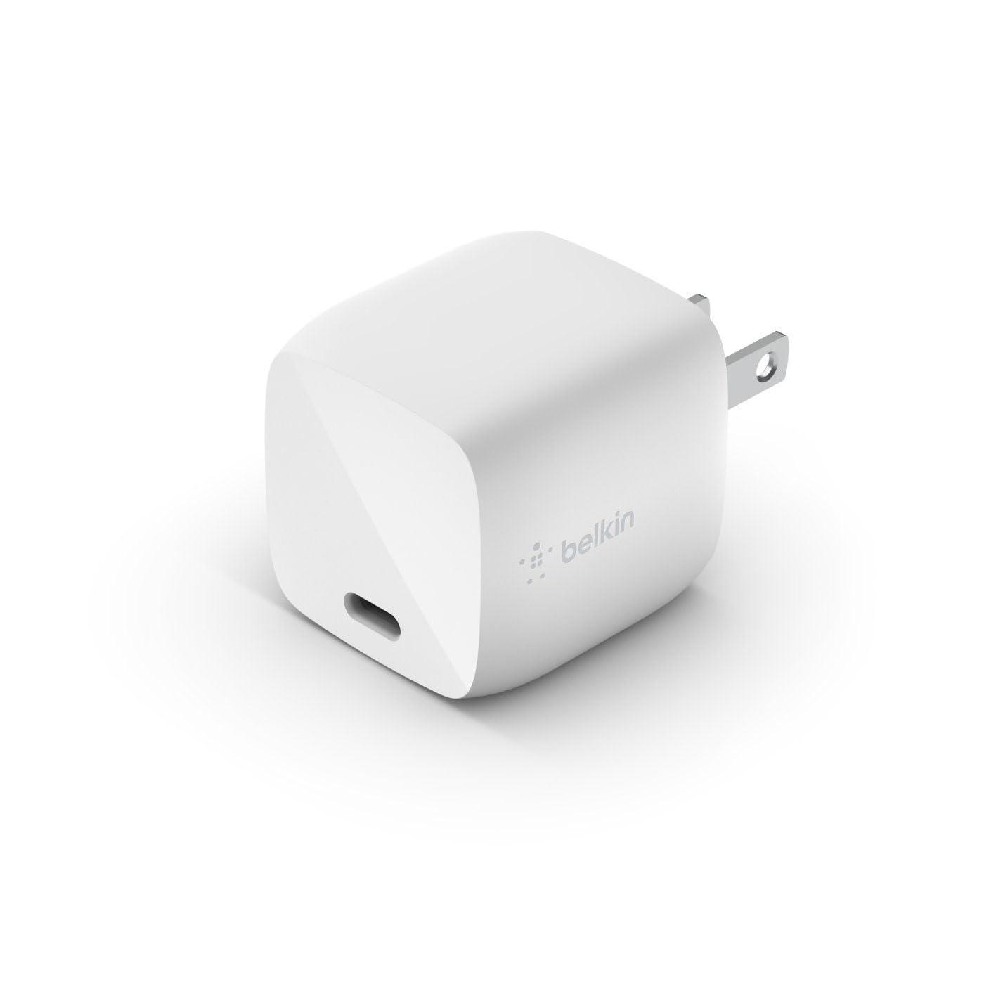 Belkin Belkin 30W USB-C CHRG, GAN, 1M, C-C CBL, WHT