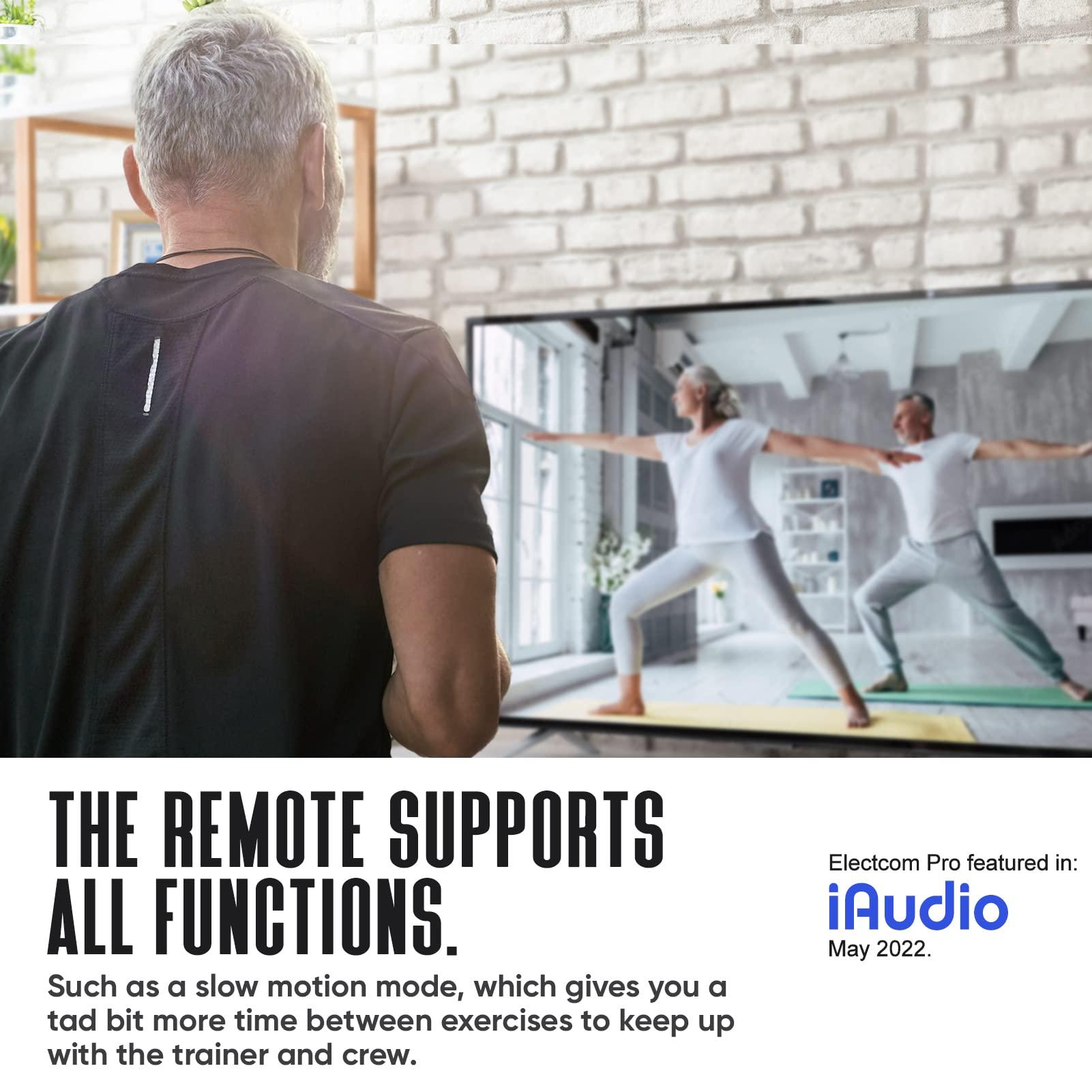 ELECTCOM PRO DVD Players for TV with HDMI, DVD Players That Play All Regions, Simple DVD Player for Elderly, CD Player for Home Stereo System, Included HDMI and RCA Cable