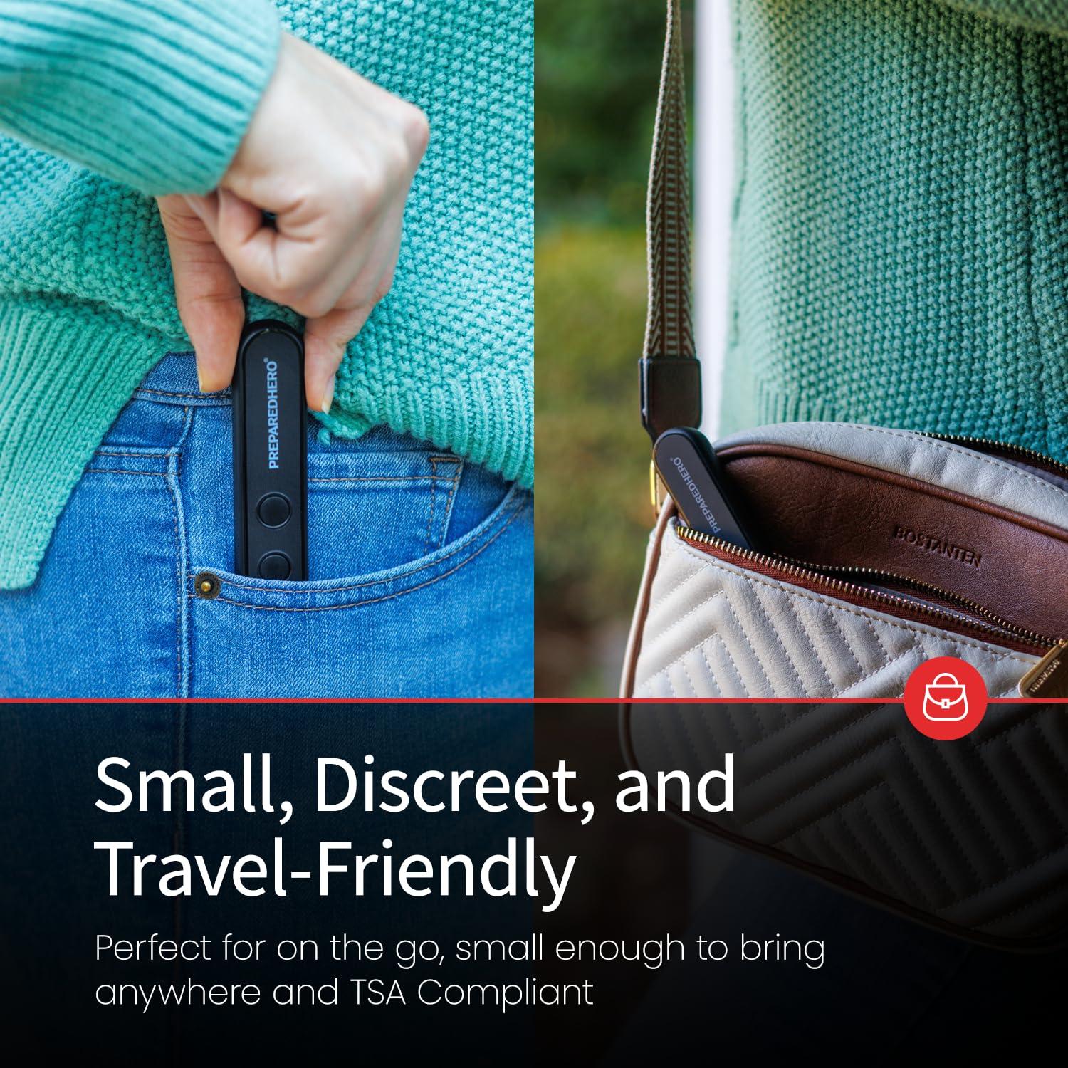 Prepared Hero Prepared Hero Privacy Pen - 5 Pack - Hidden Camera Detector - GPS Tracker Detector - Listening Device Detector - Bug Sweeper - Spy Camera Finder - Hidden Camera Detector for Travel