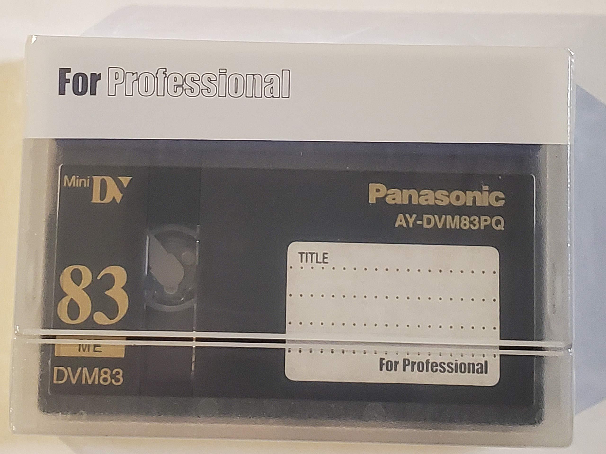 Panasonic Panasonic AY-DVM83PQ Professional Mini DV Tape 83min