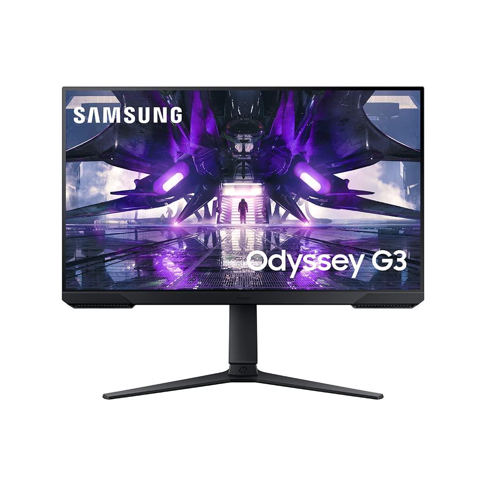 SAMSUNG SAMSUNG 27" Odyssey G32A FHD 1ms 165Hz Gaming Monitor with Eye Saver Mode, Free-Sync Premium, Height Adjustable Screen for Gamer Comfort, VESA Mount Capability (LS27AG320NNXZA)