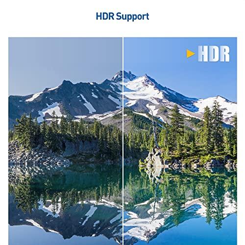 Cable Matters Cable Matters 3-Pack High Speed HDMI Cable 10 ft with 4K @60Hz, 2K @144Hz, FreeSync, G-SYNC and HDR Support for Gaming Monitor, PC, Apple TV, and More