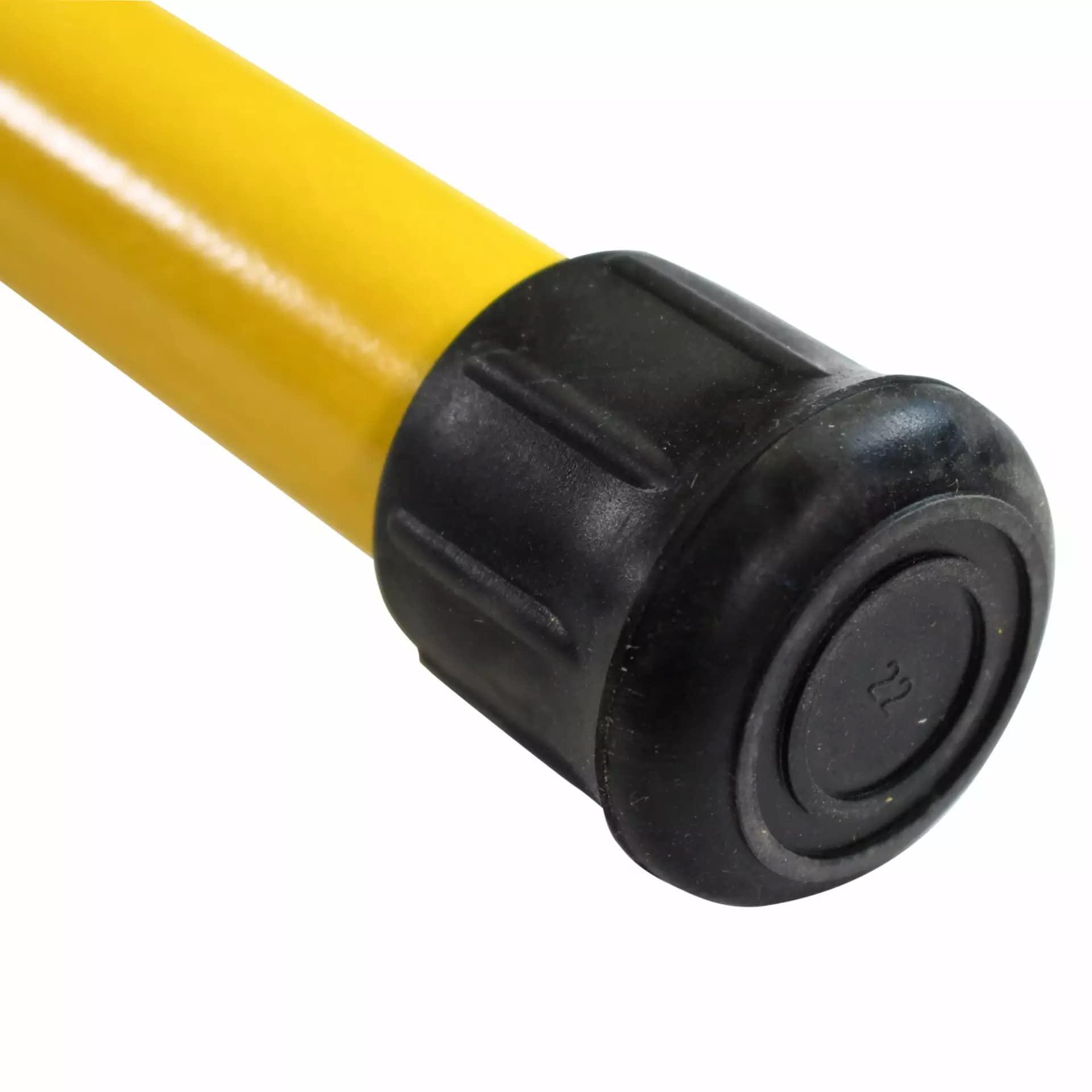 Jameson Jameson FG-6F Professional Hollow Core Base Poles, 6' Yellow